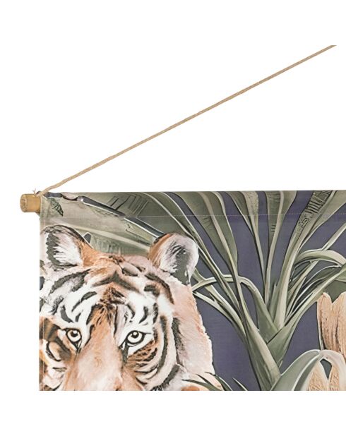 Mehrfarbige Leinwand Savannah - 154 x 154 cm