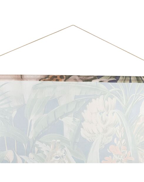 Mehrfarbige Leinwand Savannah - 154 x 154 cm