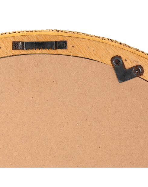 Miroir Tamba naturel - D:60 cm