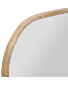 Hervea natürlicher ovaler Spiegel - 49 x 119 cm