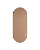 Hervea natürlicher ovaler Spiegel - 49 x 119 cm