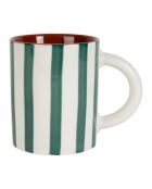 Alaria Becher in Weiß und Smaragd - 40 cl