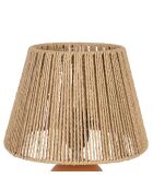 Mate Nira lamp van terracotta en natuurlijk - 22 x 32 cm