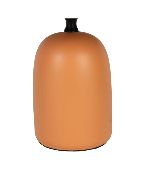 Mate Nira Lampe aus Terrakotta und Natur - 22 x 32 cm