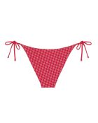 Braguita de bikini clásica con lazo rojo cereza