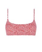 Wassermelonenrotes weiches Bikinioberteil