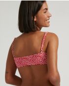 Wassermelonenrotes weiches Bikinioberteil