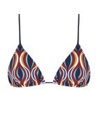 Top a triangolo magico multicolore