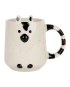 Taza blanca Zebra zawadi - 35 cl