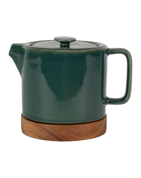 Nordika smaragdgroene theepot met filter - 70 cl