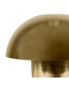 Lámpara ambiental dorada Champart - H35 cm