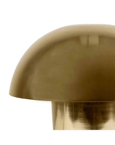 Lámpara ambiental dorada Champart - H35 cm