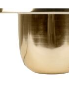 Lámpara ambiental dorada Champart - H35 cm