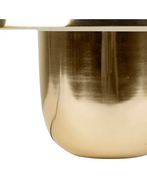 Lámpara ambiental dorada Champart - H35 cm