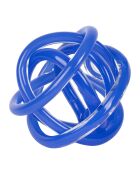 Decorazione con fiocco indaco Lumi - 19 x 18,5 cm