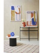 Decorazione con fiocco indaco Lumi - 19 x 18,5 cm