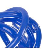 Decorazione con fiocco indaco Lumi - 19 x 18,5 cm