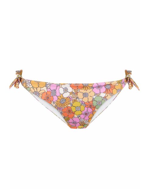 Braguitas de bikini con lazo clásico multicolor Flower Fever