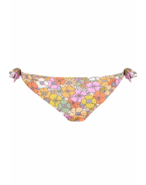 Braguitas de bikini con lazo clásico multicolor Flower Fever