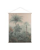 Leinwand mit grünen Palmen, 120 x 150 cm