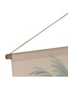 Leinwand mit grünen Palmen, 120 x 150 cm