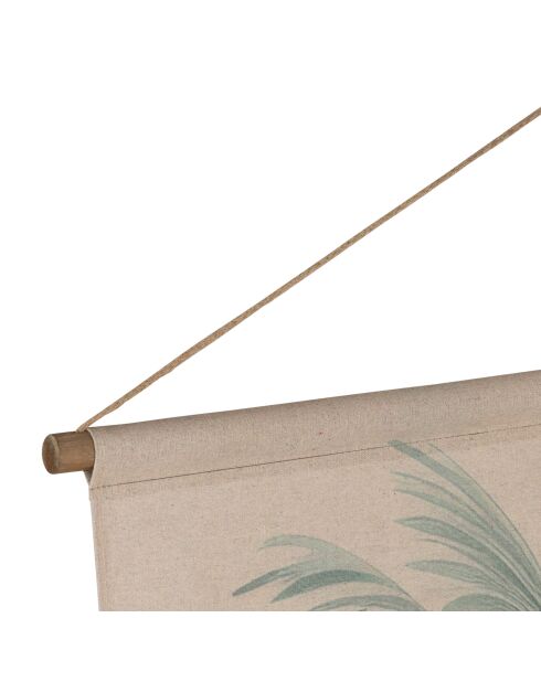 Leinwand mit grünen Palmen, 120 x 150 cm