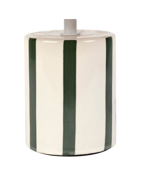 Smaragdgroene en natuurlijke Medi lamp - 15 x 27 cm