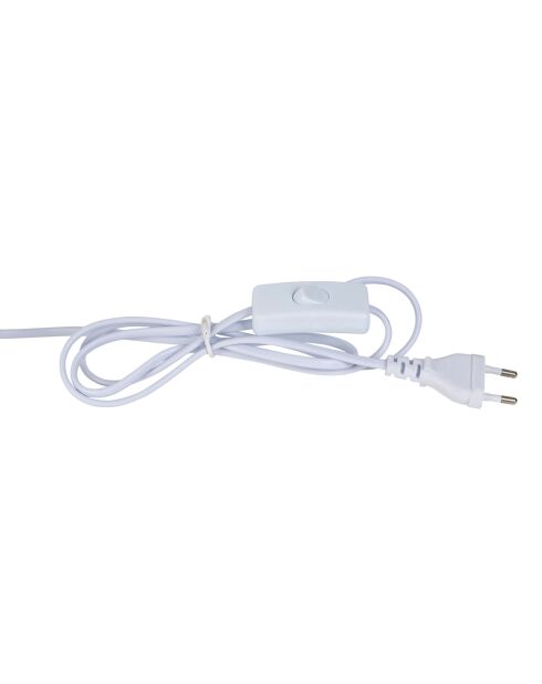 Smaragdgroene en natuurlijke Medi lamp - 15 x 27 cm