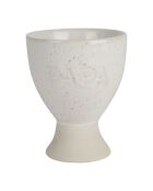 Papa family eierdopje ecru - H6 cm