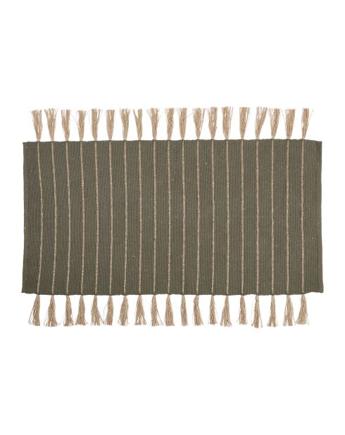 Tapis Kolore kaki - 140  x  70 cm