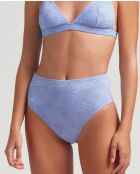 Paradiso blaues Höschen mit hoher Taille