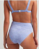 Paradiso blaues Höschen mit hoher Taille