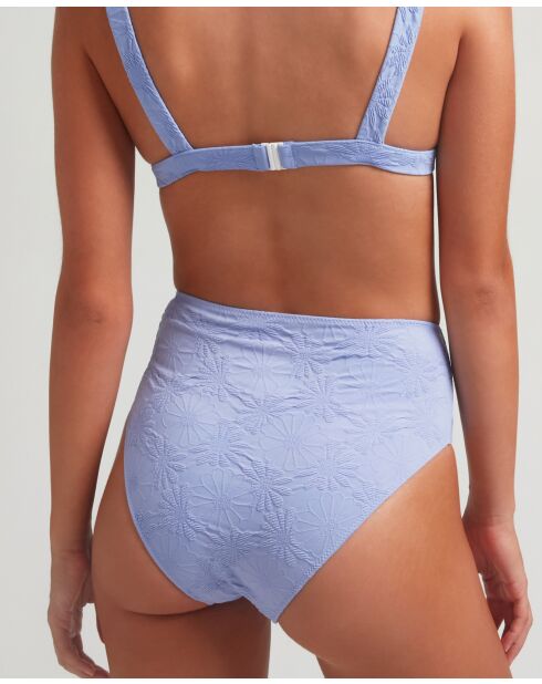 Paradiso blaues Höschen mit hoher Taille