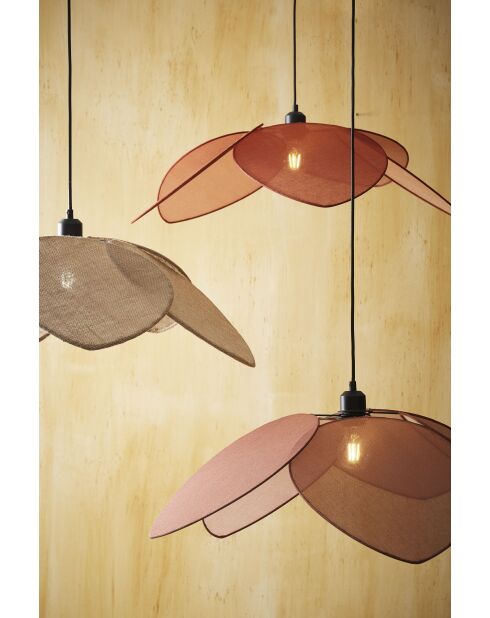 Sospensione in lino naturale - P70xH17 cm