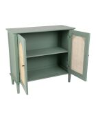 Armario Nolita de 2 puertas en arena - 71 x 30 x 66 cm