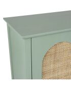 Armario Nolita de 2 puertas en arena - 71 x 30 x 66 cm