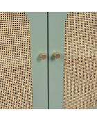 Armario Nolita de 2 puertas en arena - 71 x 30 x 66 cm