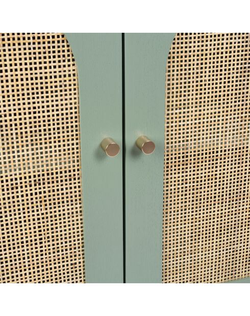 Armario Nolita de 2 puertas en arena - 71 x 30 x 66 cm