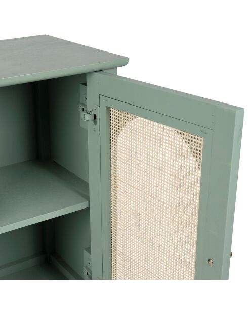 Armario Nolita de 2 puertas en arena - 71 x 30 x 66 cm