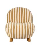 Fauteuil Belly camel - 65  x  75  x  70 cm
