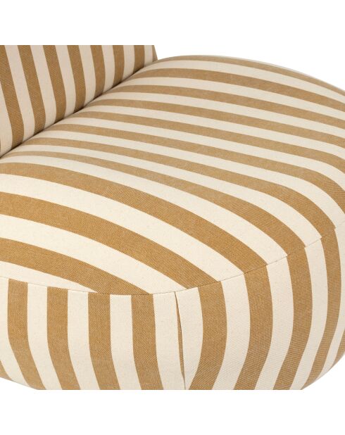 Fauteuil Belly camel - 65  x  75  x  70 cm