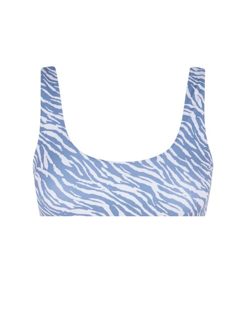 Runner Waves blauwe bikinitop