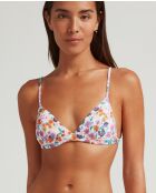 Blossom mehrfarbiges sportliches Bikinioberteil