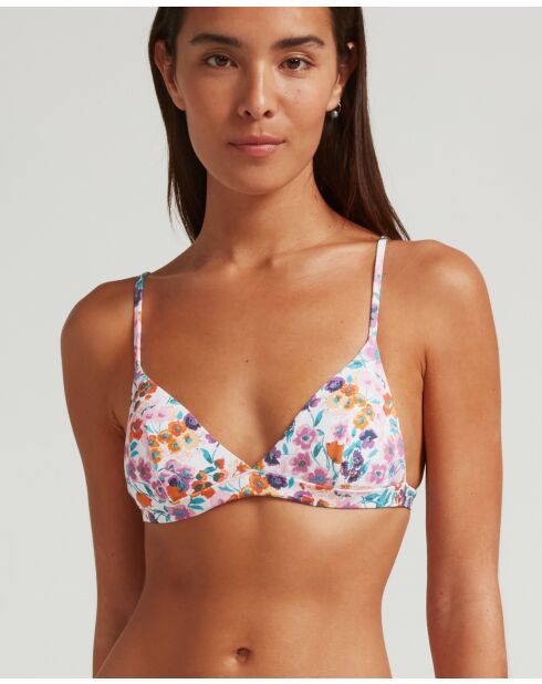 Blossom mehrfarbiges sportliches Bikinioberteil