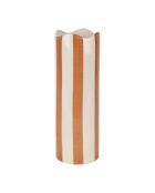 Vase cylindrique Artist terre - H: 23 cm