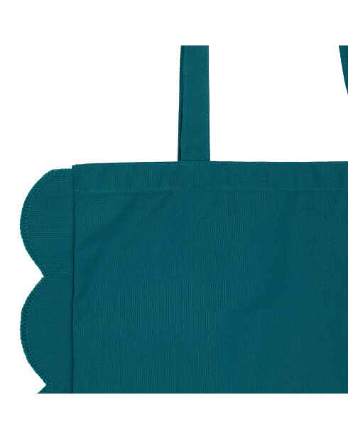 Romancero smaragdgroene draagtas - 47 x 47 cm