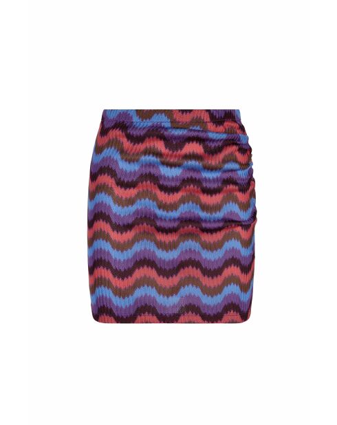 Mehrfarbiger kurzer Rock von Clair de Lune