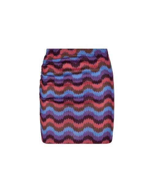 Mehrfarbiger kurzer Rock von Clair de Lune