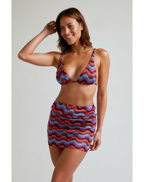 Mehrfarbiger kurzer Rock von Clair de Lune