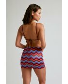 Mehrfarbiger kurzer Rock von Clair de Lune